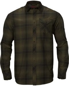 Härkila Drückjagd Flanellhemd Olive green