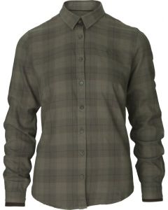 Seeland Range Damenbluse Pine green check