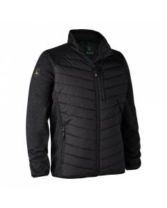 Deerhunter Moor Wattierte Jacke mit Strick Black