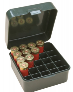 24S25D-11 MTM Case Gard Shotshell Box 25 Round Flip-Top 12 20 Gauge up to 3" Forest